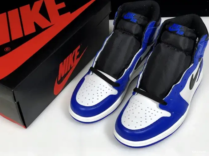 Cheap TBkick Jordan 1 - Retro Air OG 555088 403 Royal' 'Game High 0409